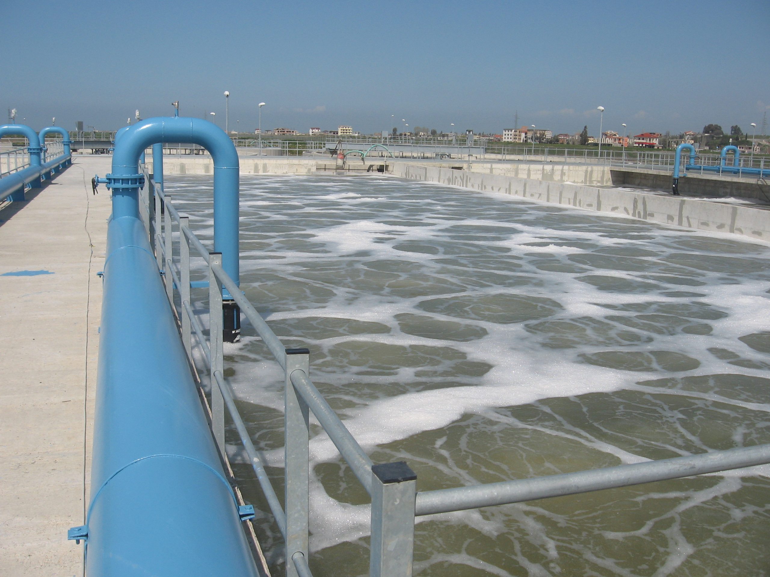 Durres, Lezhe and Saranda sewage treatment plants (Albania).